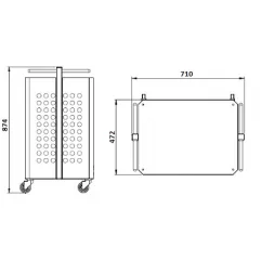 Kosz na akcesoria smart tiguar