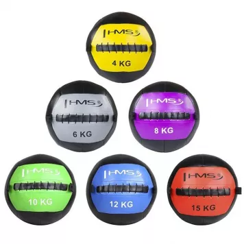 Piłka lekarska WALL BALL 4 kg HMS