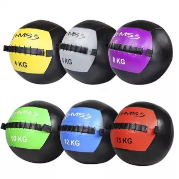 Piłka lekarska WALL BALL 6 kg HMS