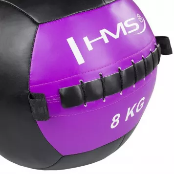 Piłka lekarska WALL BALL 8 kg HMS