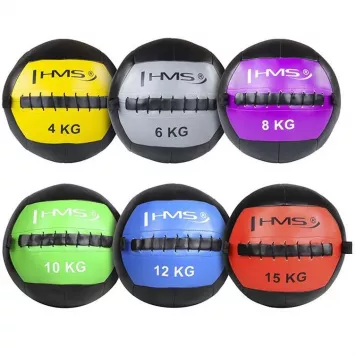 Piłka lekarska WALL BALL 15 kg HMS