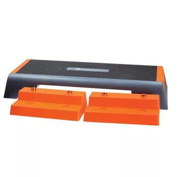 Step do aerobiku premium black/orange AS007 HMS