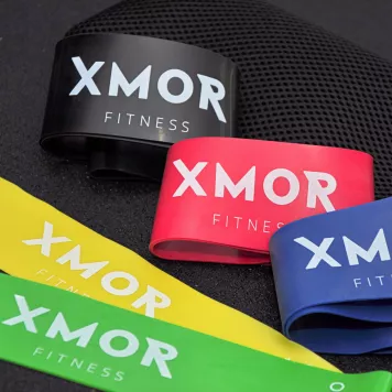 Guma oporowa MINI BAND lekka XMOR (zielona)