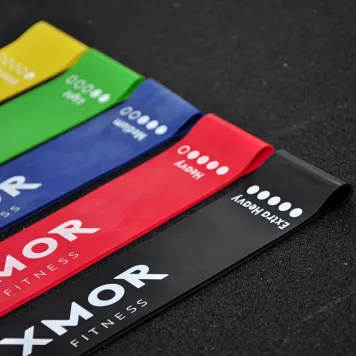 Guma oporowa MINI BAND lekka XMOR (zielona)