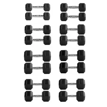 Zestaw hantli HEX 2 x 2,5 -...