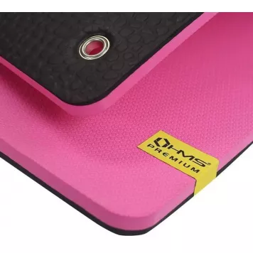 Mata fitness klubowa MFK02 HMS (różowo-czarna)