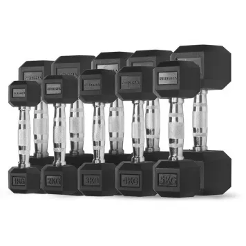 Zestaw hantli HEX 2 x 1-10...
