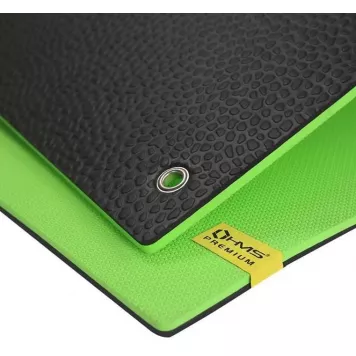 Mata fitness klubowa MFK03 HMS (zielono-czarna)