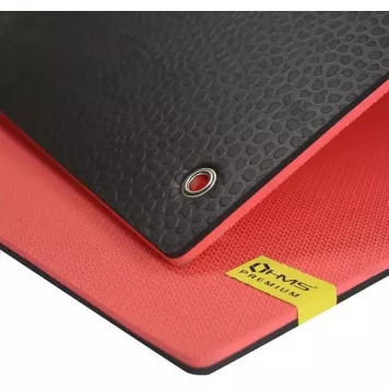 Mata fitness klubowa MFK03 HMS (czerwono-czarna)