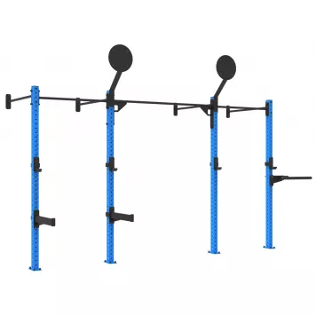 Brama Wall Rig dwustanowiskowa montowana do ściany z wyposażeniem XMOR
