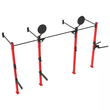 Brama Wall Rig dwustanowiskowa montowana do ściany z wyposażeniem XMOR