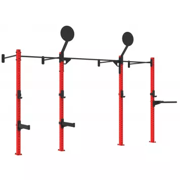 Brama Wall Rig dwustanowiskowa montowana do ściany z wyposażeniem XMOR