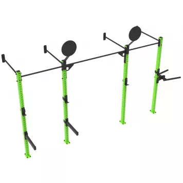 Brama Wall Rig dwustanowiskowa montowana do ściany z wyposażeniem XMOR