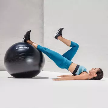 Piłka gimnastyczna GYMBALL 65 cm BLACKROLL (czarna)