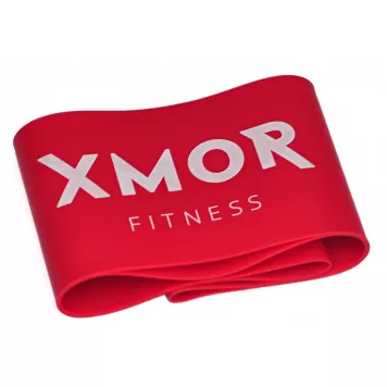 Guma oporowa MINI BAND SZEROKA ciężka XMOR (czerwona)
