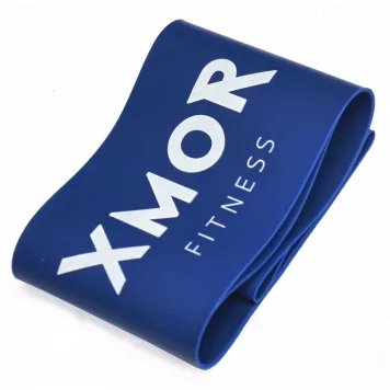 Guma oporowa MINI BAND SZEROKA średnia XMOR (niebieska)