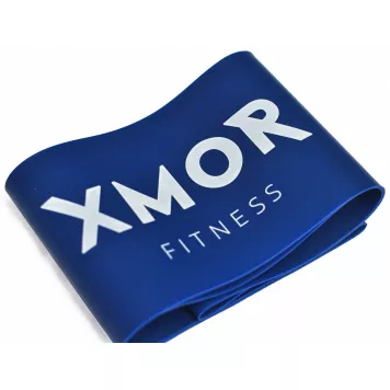 Guma oporowa MINI BAND SZEROKA średnia XMOR (niebieska)