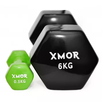 Hantle Winylowe zestaw 2x 0,5-6 Kg XMOR