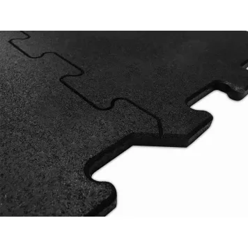 Zestaw 10x Podłoga Puzzel gumowa 1000 x 1000 x 20 mm (czarna) XMOR