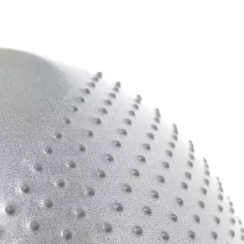 Piłka gimnastyczna YB03 65 cm jasnoszara HMS