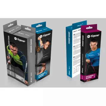 Zestaw 3 gum treningowych power band GT tiguar