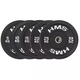Talerz olimpijski bumper 10 kg BBR10 HMS