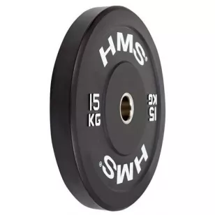 Talerz olimpijski bumper 15 kg BBR15 HMS