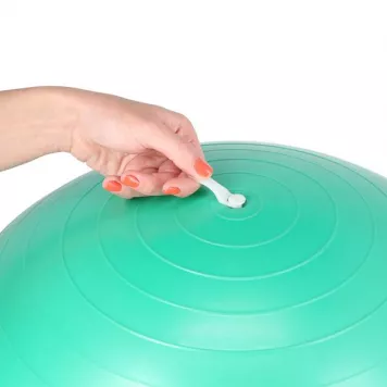 Piłka gimnastyczna YB01 75 cm czarna HMS