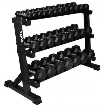 Stojak na hantle HEX 120cm XMOR