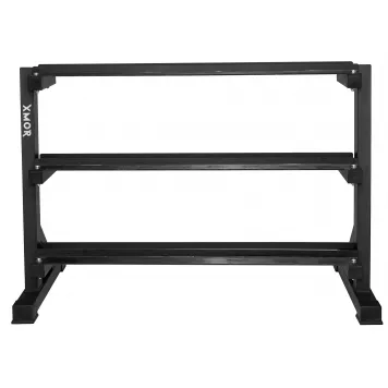 Zestaw hantli HEX 2.0 - 2 x 1-20 kg + Stojak na hantle HEX 120 cm XMOR