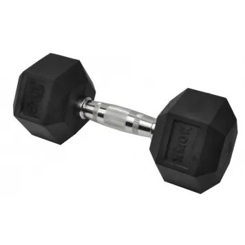 Zestaw hantli HEX 2.0 - 2 x 1-20 kg + Stojak na hantle HEX 120 cm XMOR