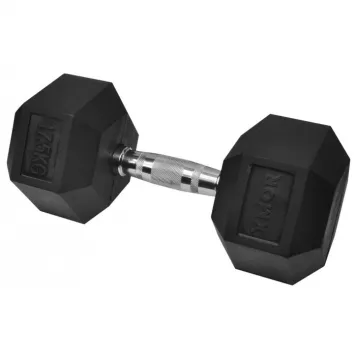 Zestaw hantli HEX 2.0 - 2 x 1-20 kg + Stojak na hantle HEX 120 cm XMOR