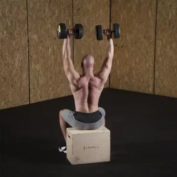 Box / Skrzynia drewniana mała 50x40x30 cm PLYO BOX DSC04 HMS