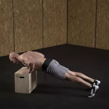 Box / Skrzynia drewniana mała 50x40x30 cm PLYO BOX DSC04 HMS