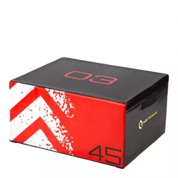 Skrzynie Plyometryczne SOFT Zestaw (4 Części) PYBS01 HMS PREMIUM