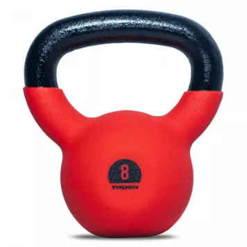 Zestaw Odważników Kettlebell Gumowanych 6, 8, 10, 12, 16, 20, 24 Kg THORN FIT