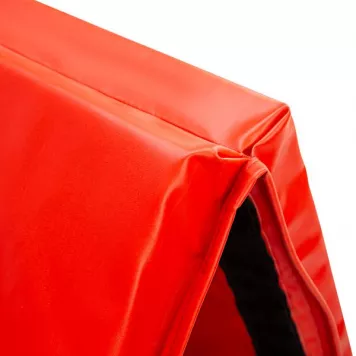 Materac gimnastyczny składany 2400x1200 mm RED MGS01 HMS