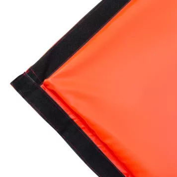 Materac gimnastyczny składany 2400x1200 mm RED MGS01 HMS