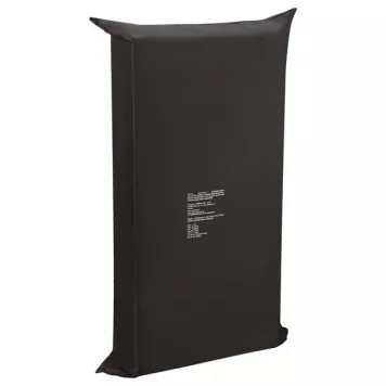 Materac gimnastyczny składany 2400x1200 mm BLACK MGS01 HMS