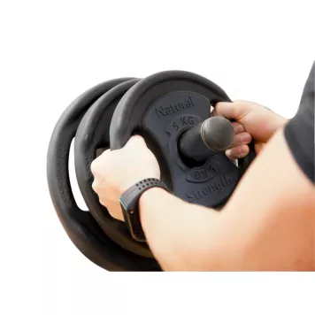 Obciążenie Olimpijskie Poliuretanowe 10 kg Natural Strength