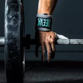 Ściągacze na nadgarstki WRIST WRAPS REEVA (blue)