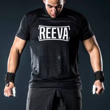 Ściągacze na nadgarstki WRIST WRAPS REEVA (black)