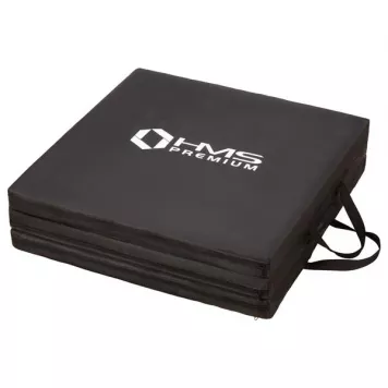 Materac gimnastyczny składany 1800x600 mm BLACK MGS02 HMS