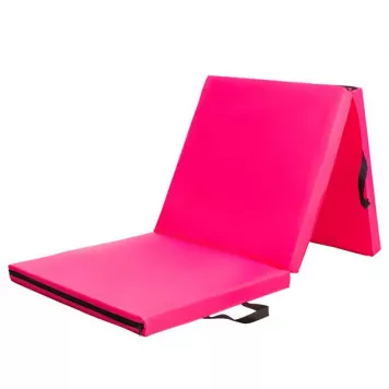 Materac gimnastyczny składany 1800x600 mm PINK MGS02 HMS