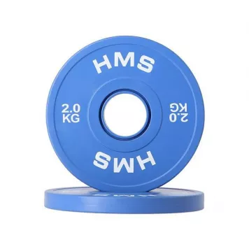 Talerze olimpijskie FRACTIONAL 2 x 2 kg CBRS20 HMS