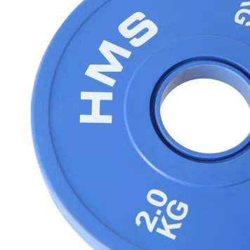 Talerze olimpijskie FRACTIONAL 2 x 2 kg CBRS20 HMS