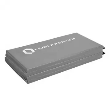 Materac gimnastyczny składany 2400x1200 mm GRAY MGS01 HMS