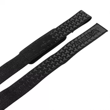 Paski do podnoszenia ciężarów Ultra Grip Lifting Straps - black REEVA (para)