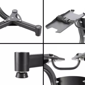 Zestaw hantli regulowanych SR80 + stojak STR10 PRO HMS