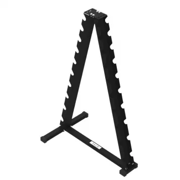 Zestaw hantli HEX 2.0 - 2 x 1-10 kg + stojak na hantle 1-10 Kg XMOR